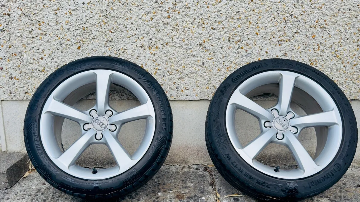Audi 17”Alloys Genuine for Sale - Image 3