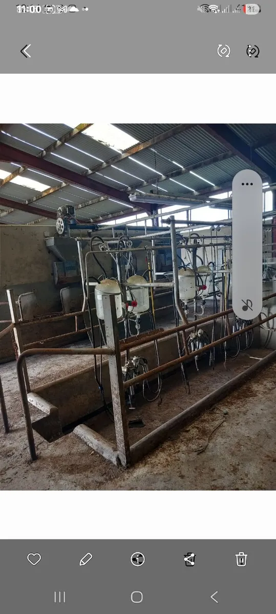 Dairy master 6 unit swing over milking  parlour - Image 3