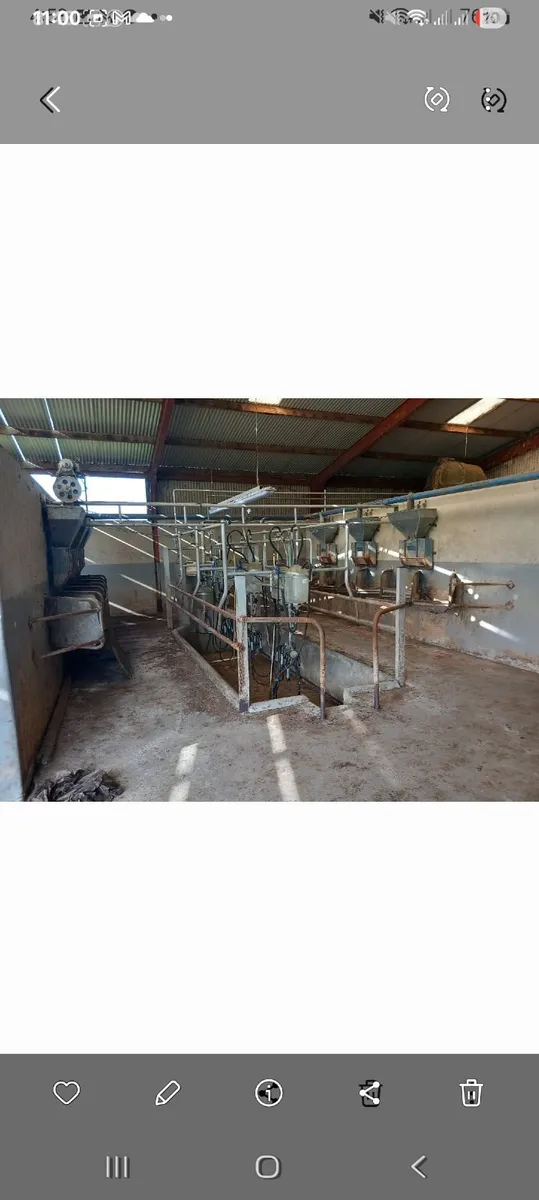Dairy master 6 unit swing over milking  parlour - Image 4