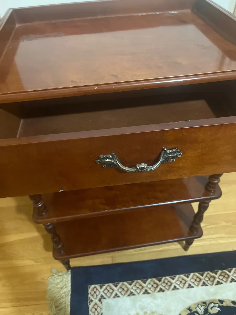 Antique side table - Image 3