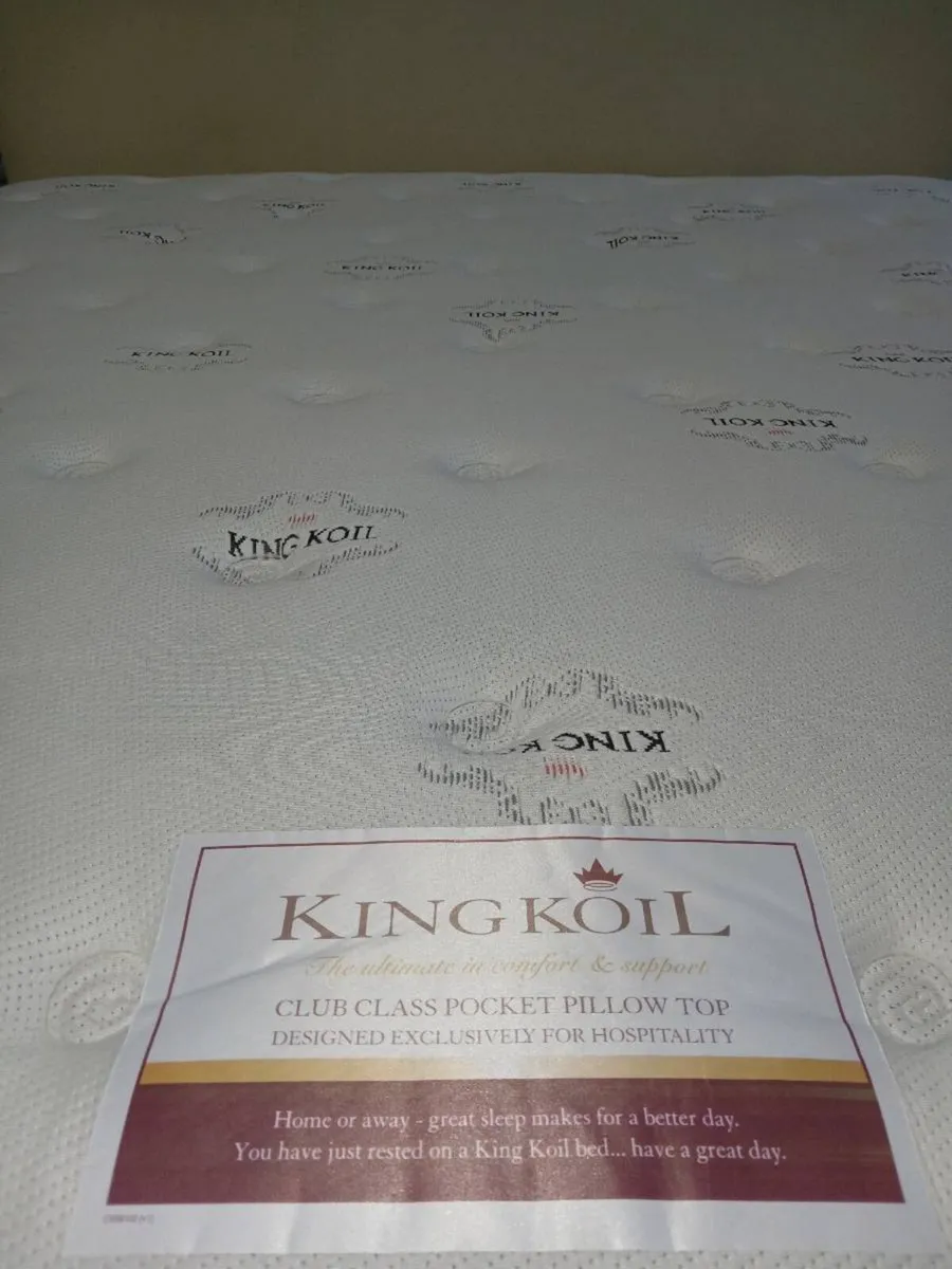 Top of the Range KING KOIL Club Class beds 5ft/6ft - Image 2