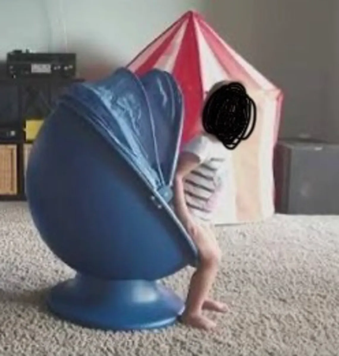 Children’s  Egg SwivelChair - Image 4