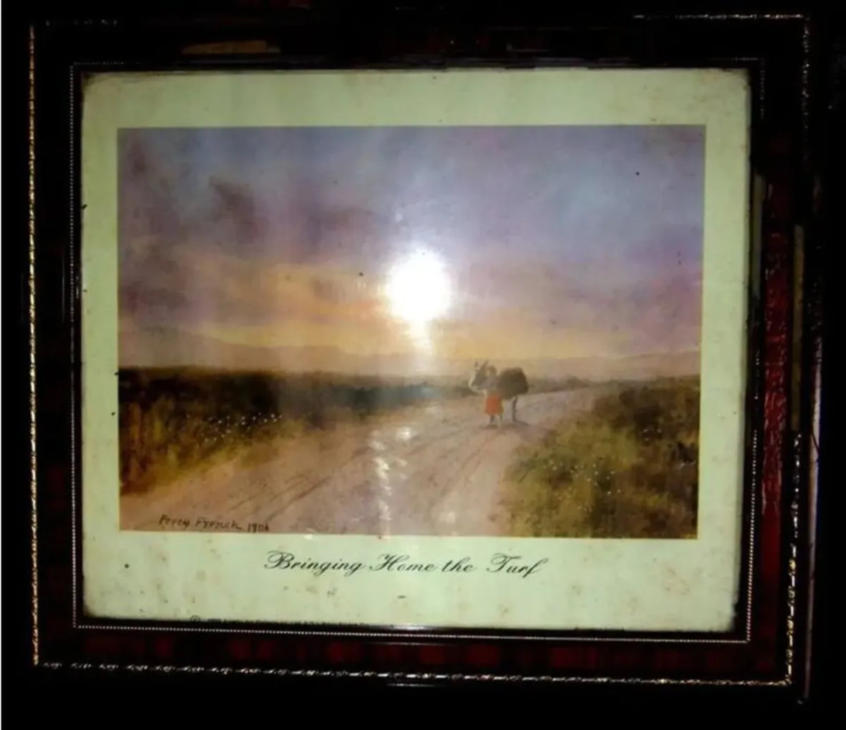 Vintage Framed Percy French Print - Image 2