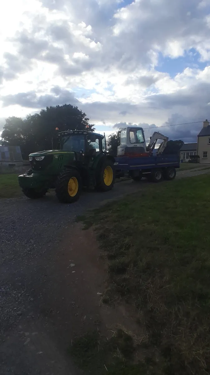 Mini digger hire - Image 1