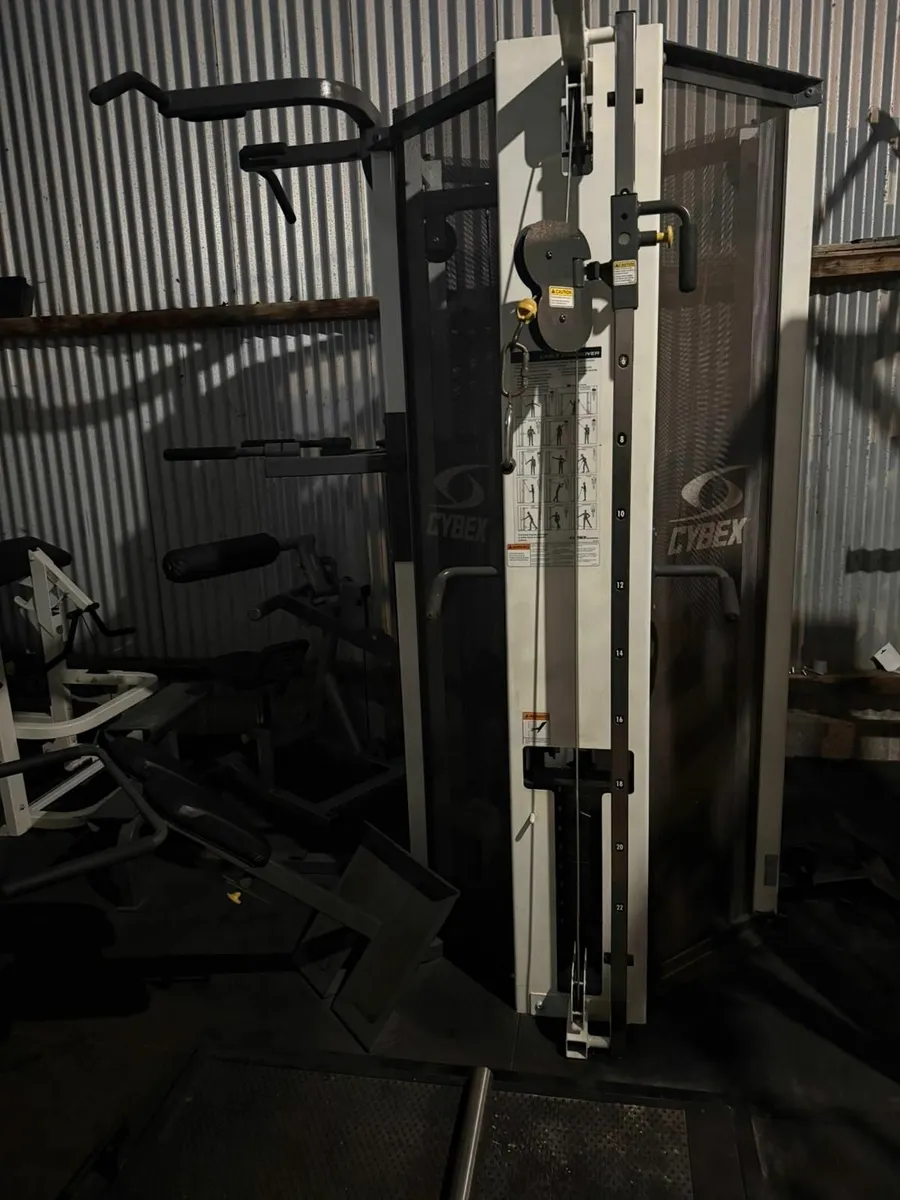 Cybex 8 Station 4 Stack Cable Crossover Commercial - Image 2