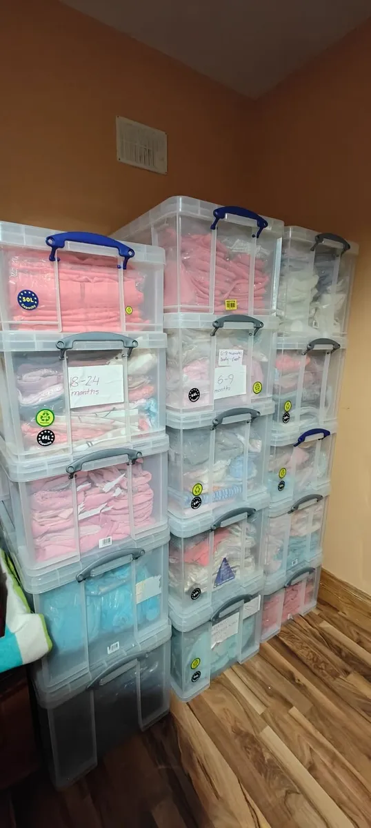 Clothes for children 15 boxes - Image 2