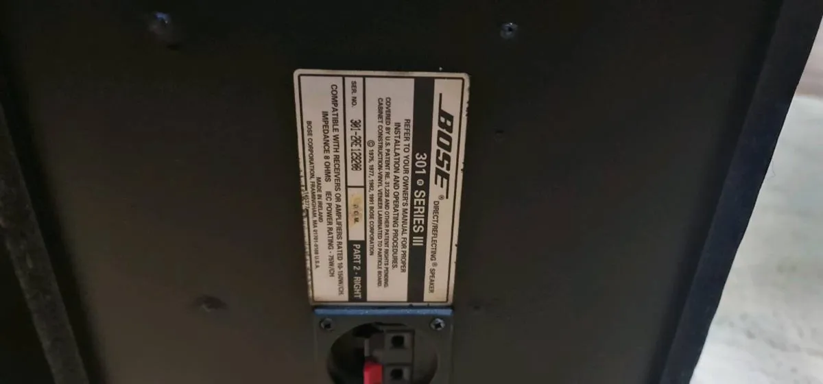 Bose 301 Series III Direct/Reflecting - Image 4