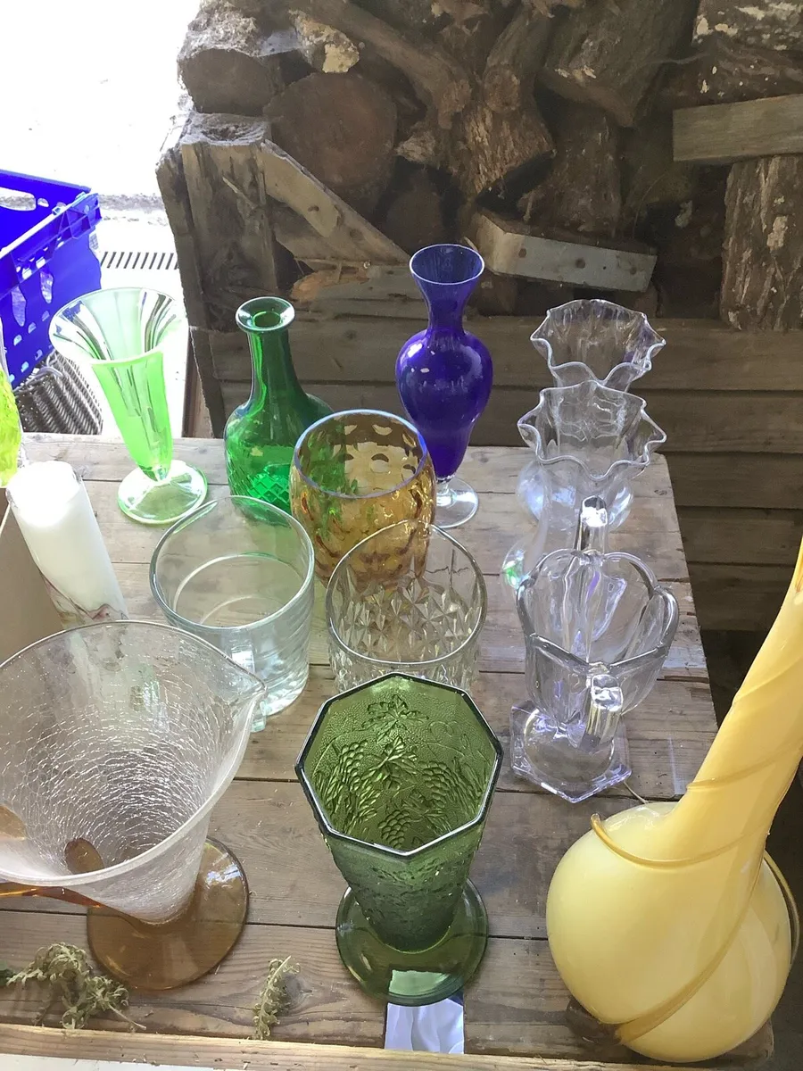 Job lot vintage glasswear - Image 4