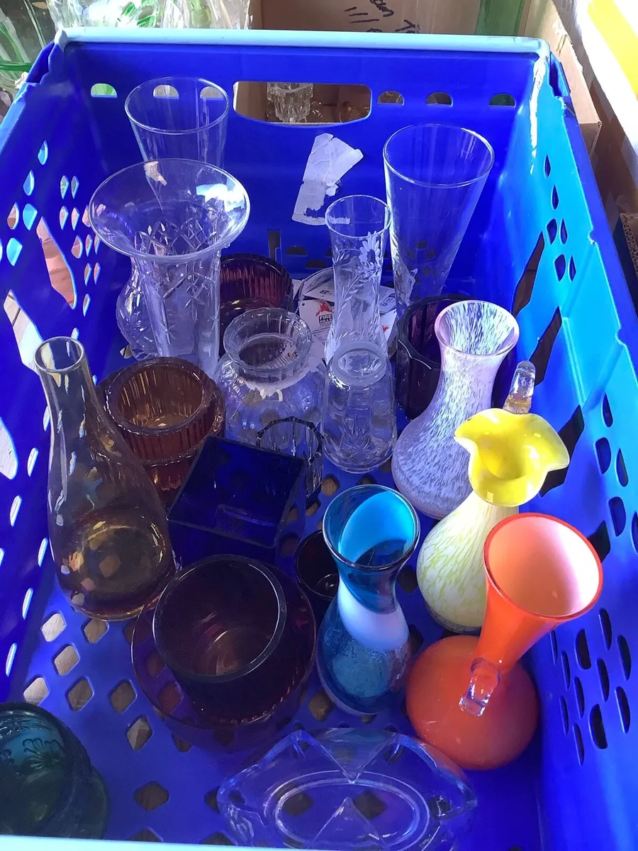 Job lot vintage glasswear - Image 2