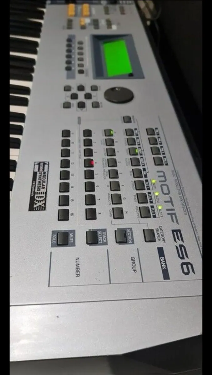 Yamaha Motif ES6 with three plug-in boards install - Image 1