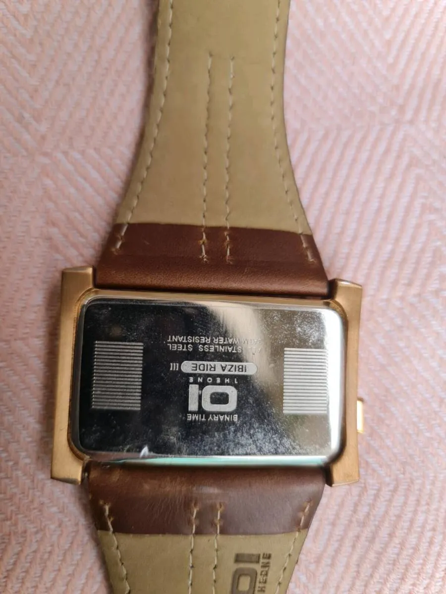 01TheOne "Ibiza Ride" Binary LED Watch - R - Image 2
