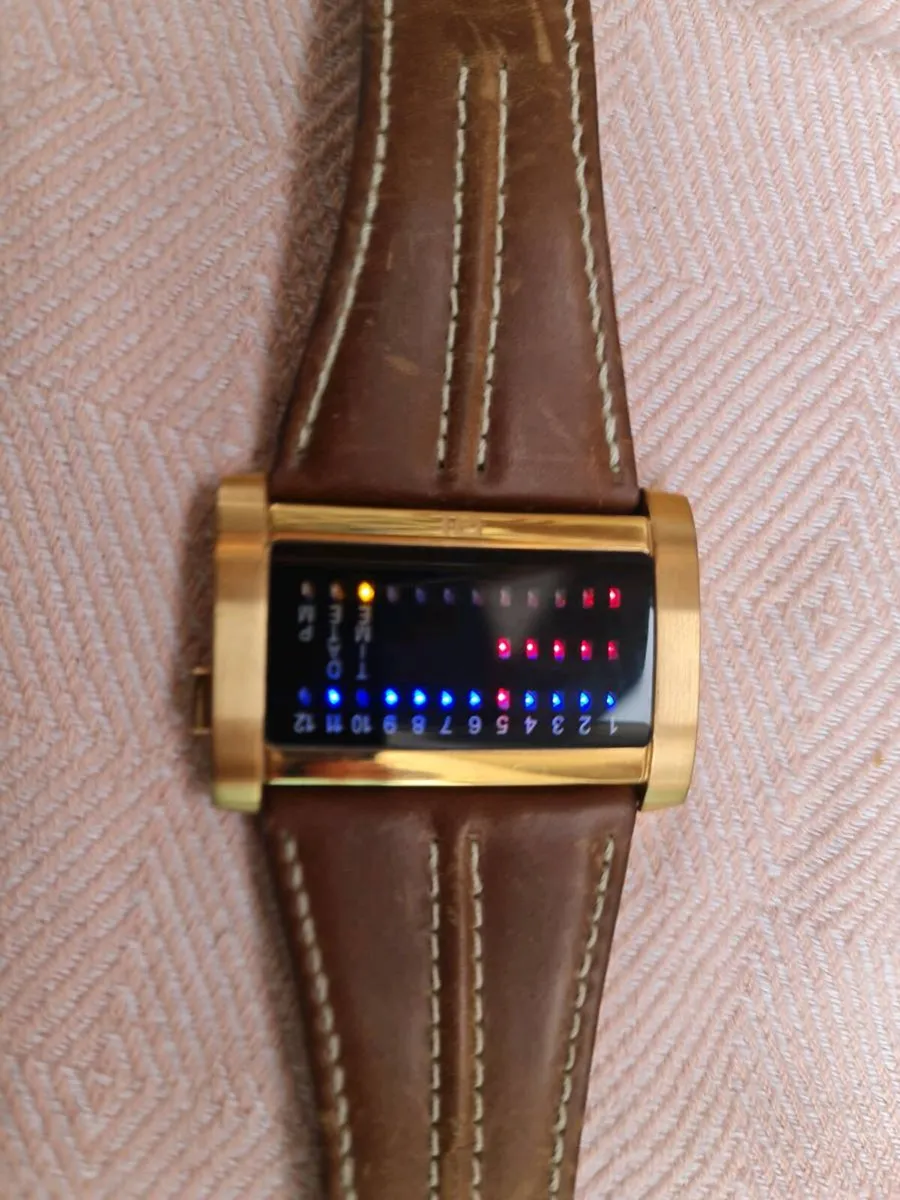 01TheOne "Ibiza Ride" Binary LED Watch - R - Image 3