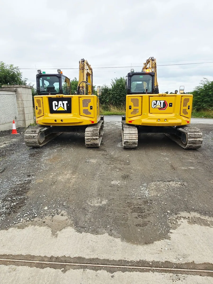 2 x CAT 309 EXCAVATORS – ENGCON HITCHES – LOW HOUR - Image 2