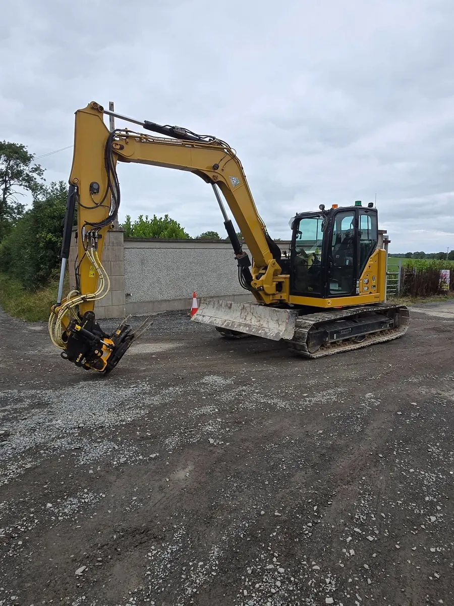 2 x CAT 309 EXCAVATORS – ENGCON HITCHES – LOW HOUR - Image 4