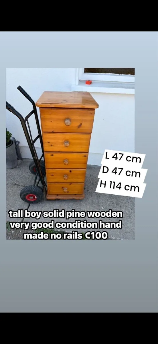 chest of drawers / tall unit locker - Image 2