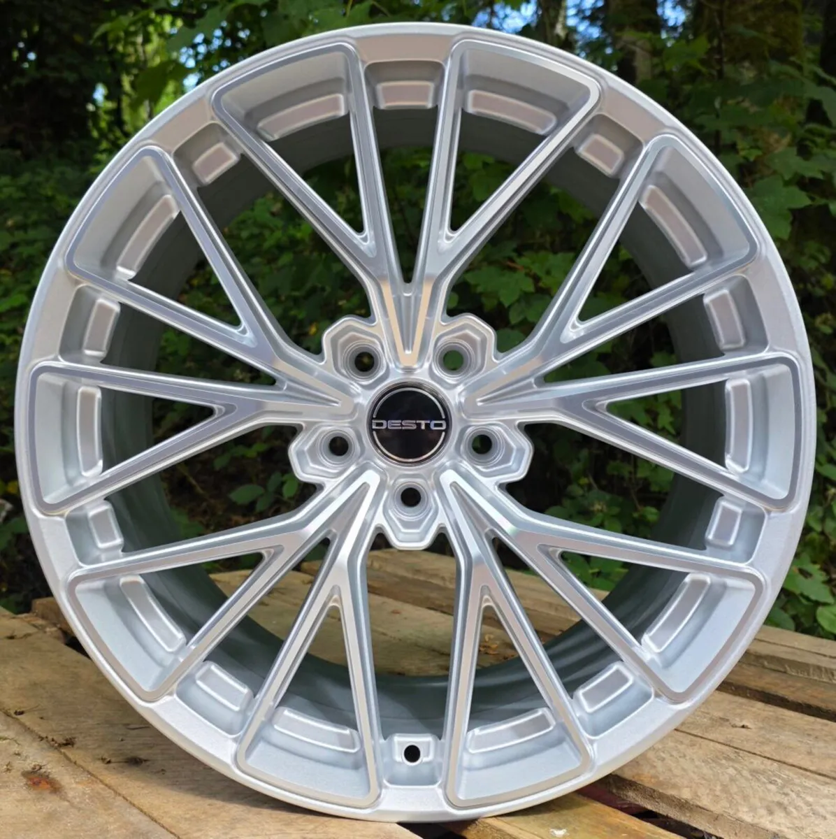 18” desto 5x112 hyper silver
