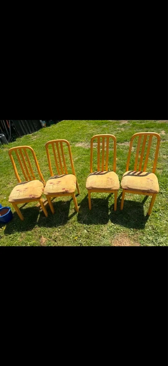 4 kitchen chairs €40 togsther - Image 1