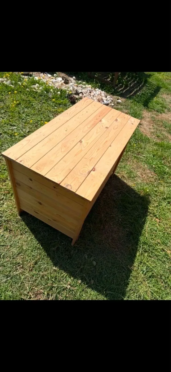 wooden blanket / toy box - Image 4