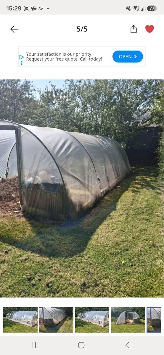 4 Polytunnels poly tunnel - Image 3