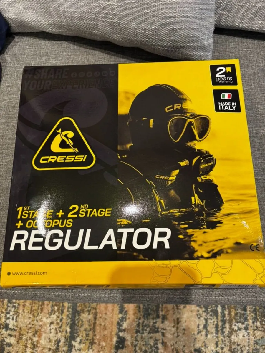 Cressi AC2 Compact Regulator - Brand New/Unused - Image 2