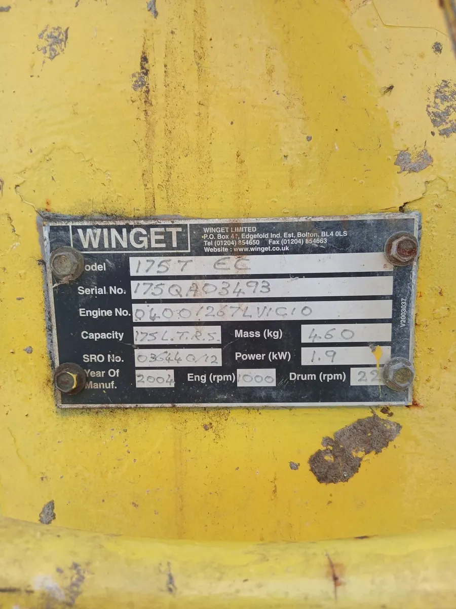 Winget cement mixer - Image 4