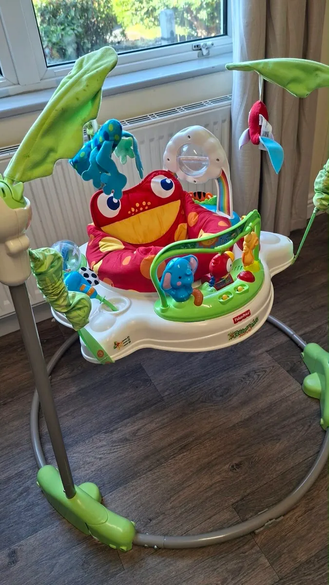 Fisher-Price Rainforest Jumperoo - Great Condition - Image 2