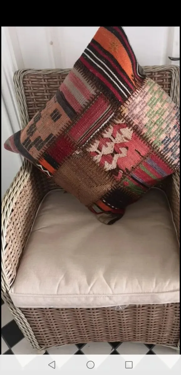 Brand New Basket Rattan Chair - Image 1