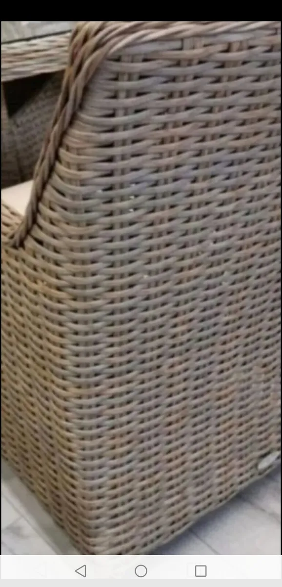 Brand New Basket Rattan Chair - Image 2