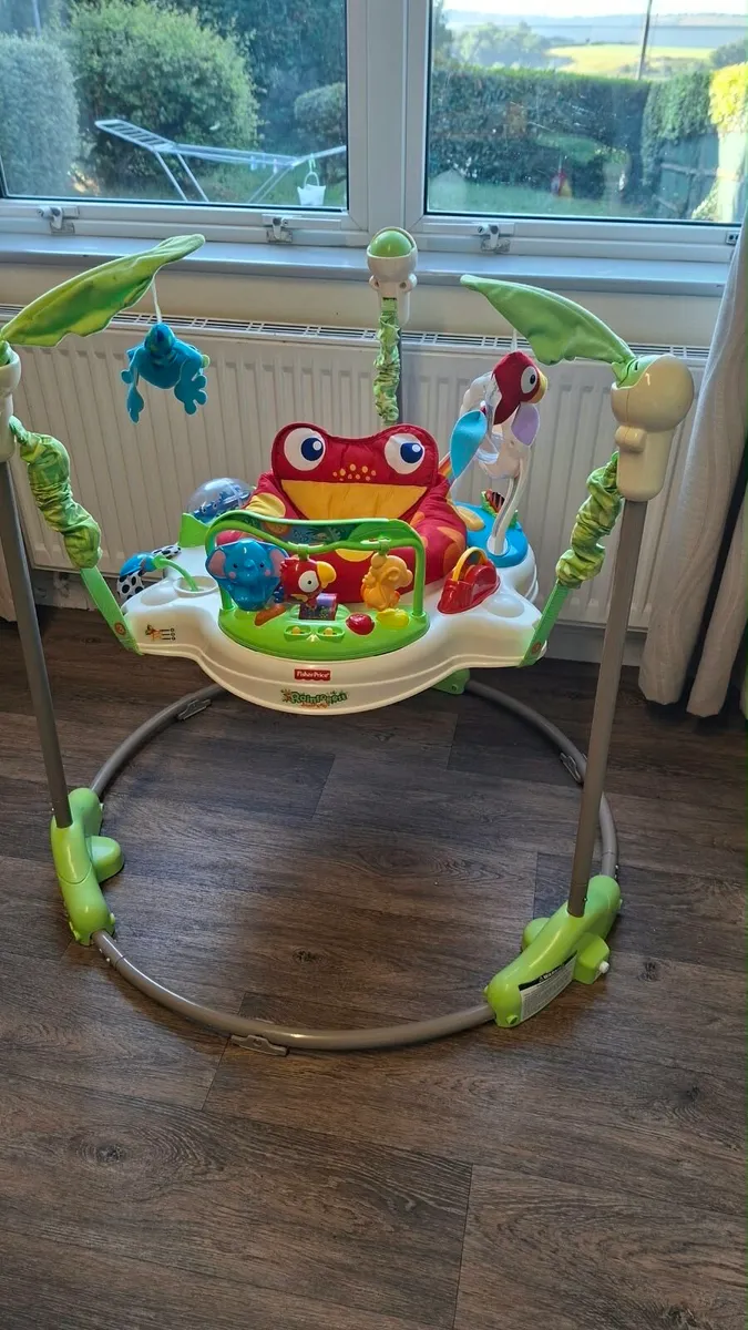 Fisher-Price Rainforest Jumperoo - Great Condition - Image 3