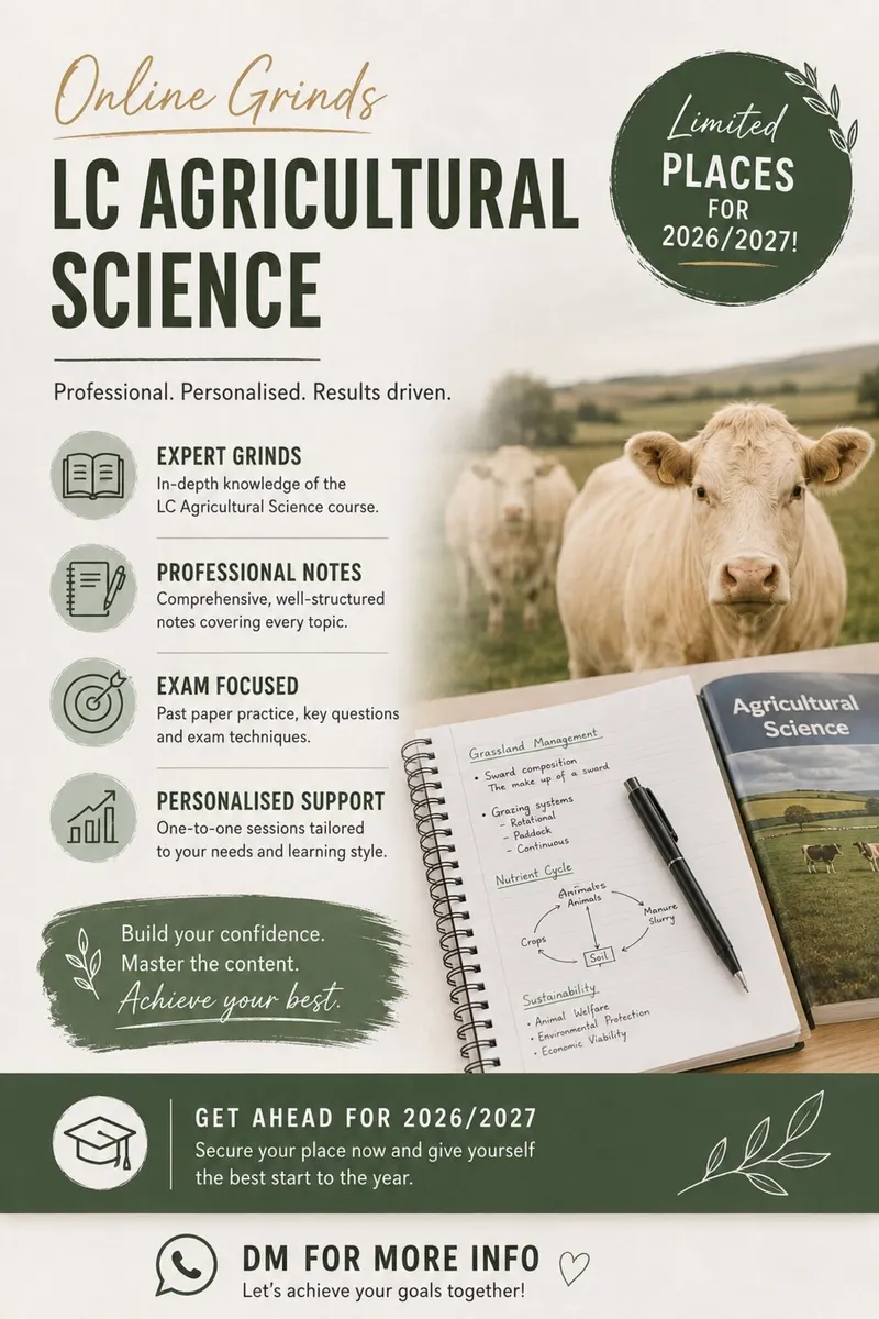 LC Agricultural Science Grinds