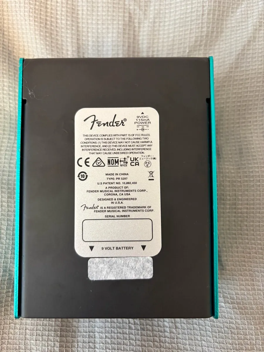 Fender Marine Layer Reverb Effects Pedal - Image 2