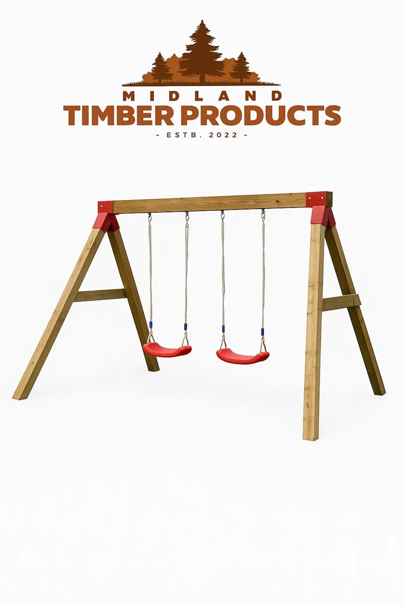 Double Swing Set - Image 1