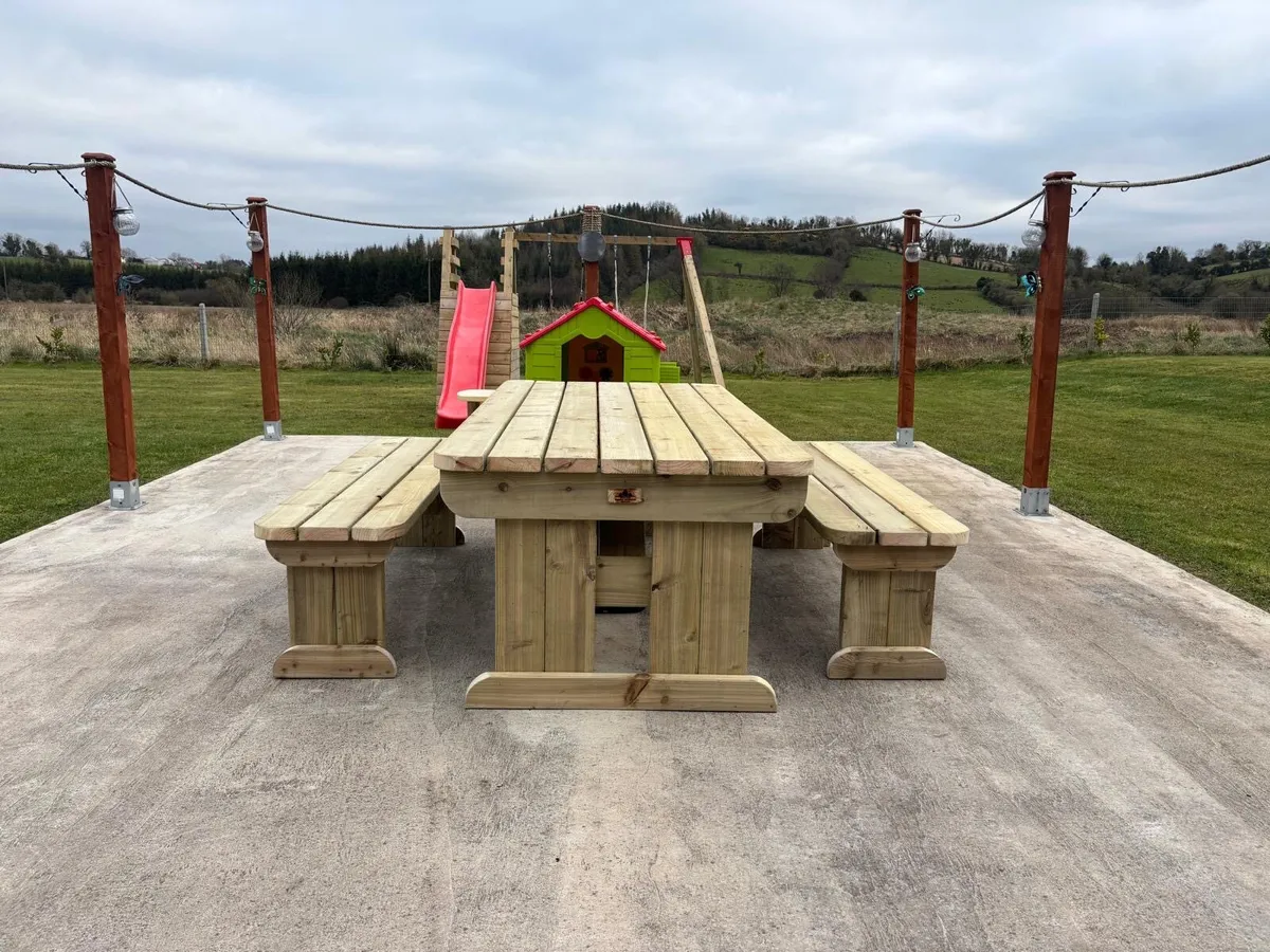 Heavy Duty 8 Seater Bench - Image 1
