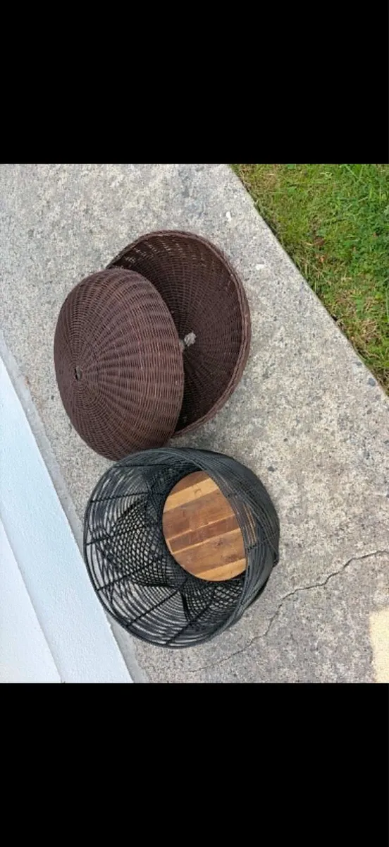 storage decor and indoor pot - Image 1