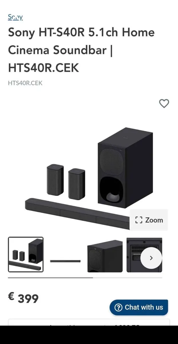 Sony Ht-S40r surround sound - Image 2