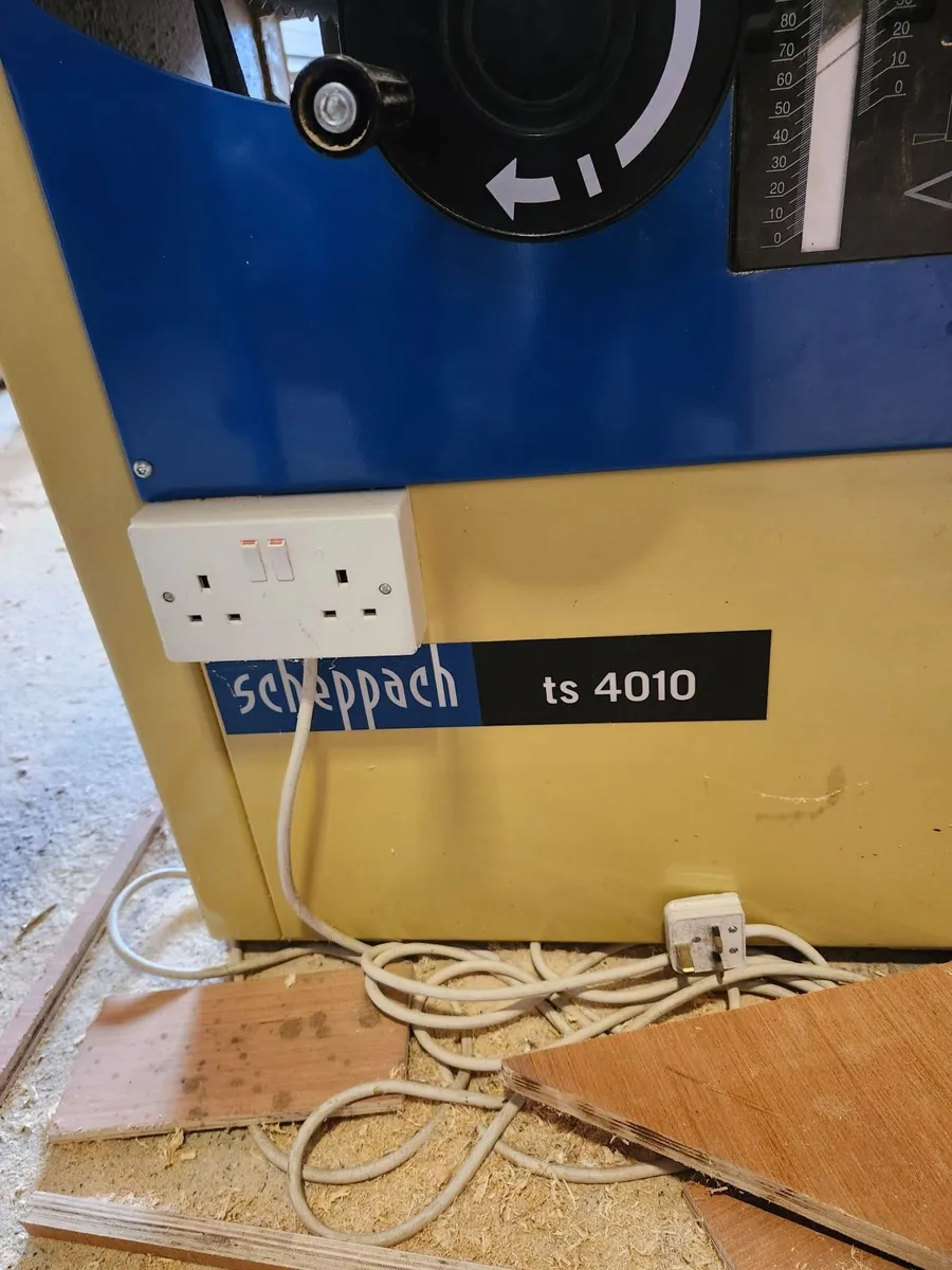 Scheppach ts 4010 table saw - Image 1