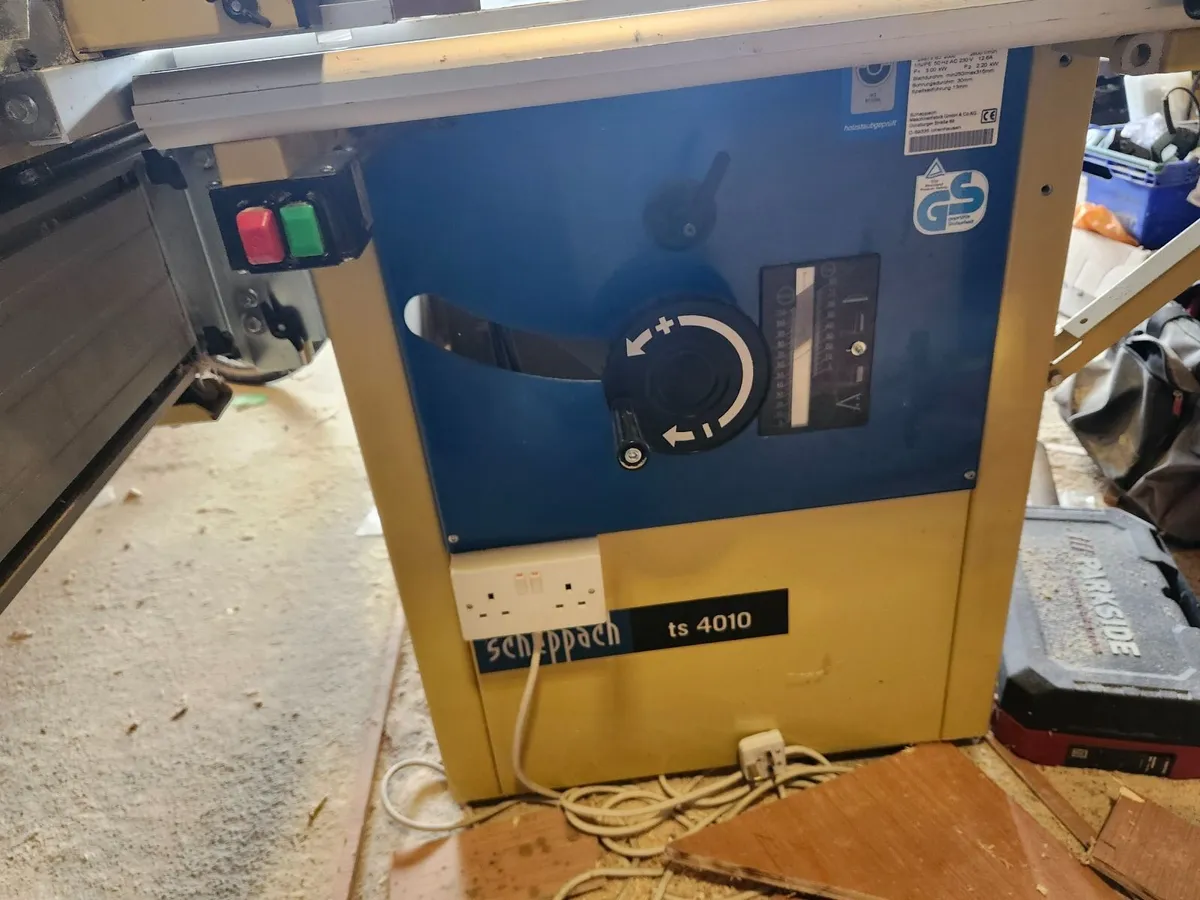 Scheppach ts 4010 table saw - Image 2