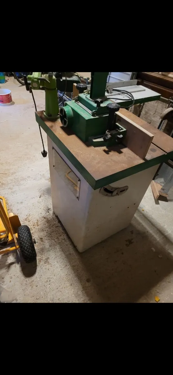 Spindle moulder tilting head - Image 1