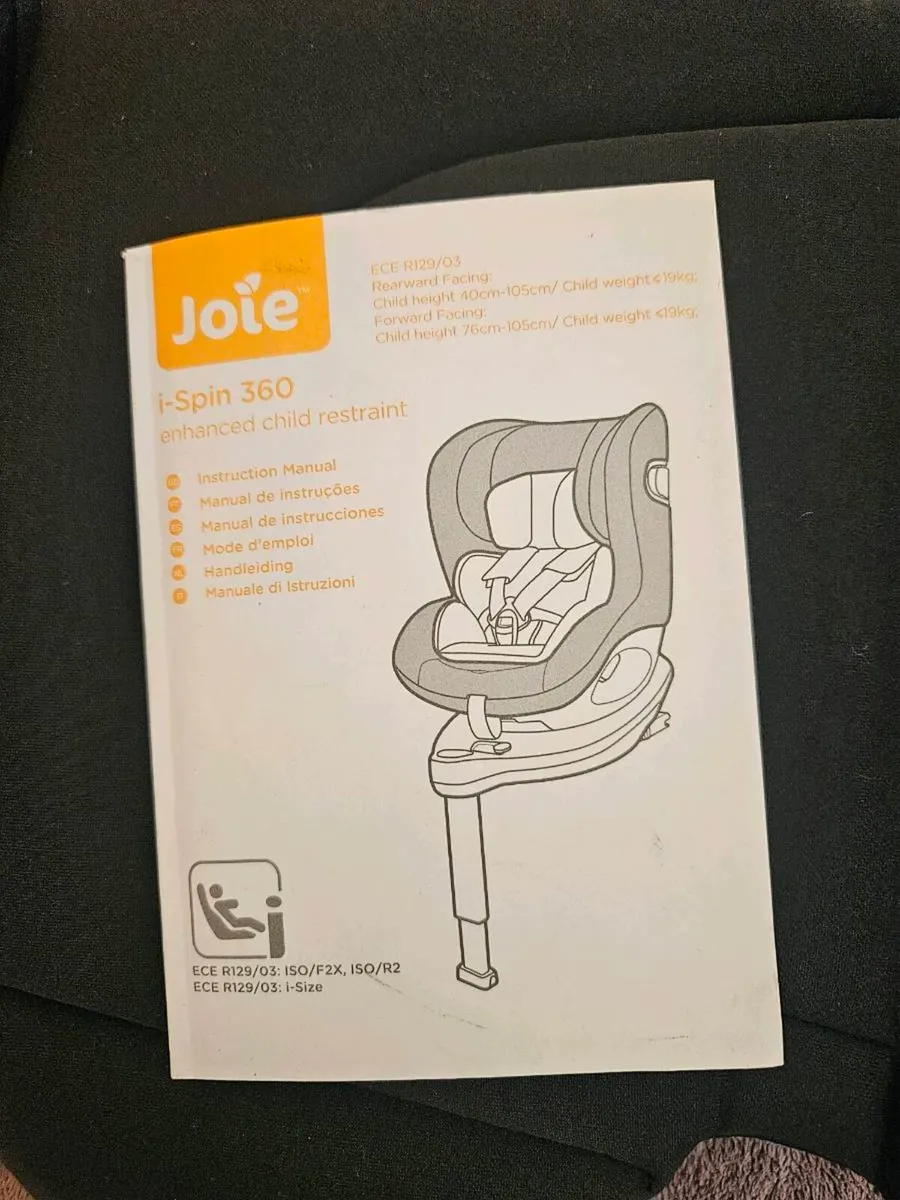 Joie i-Spin 360 carseat - Image 2