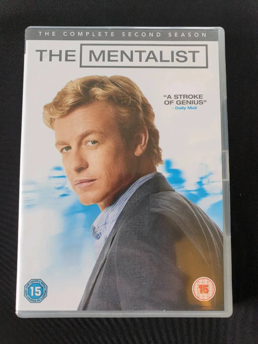 The Mentalist Season 2 DVD 2008 2010 Complete - Image 1