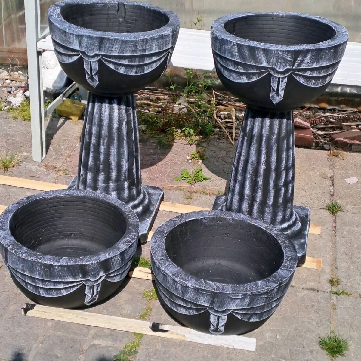 Cement planters - Image 1