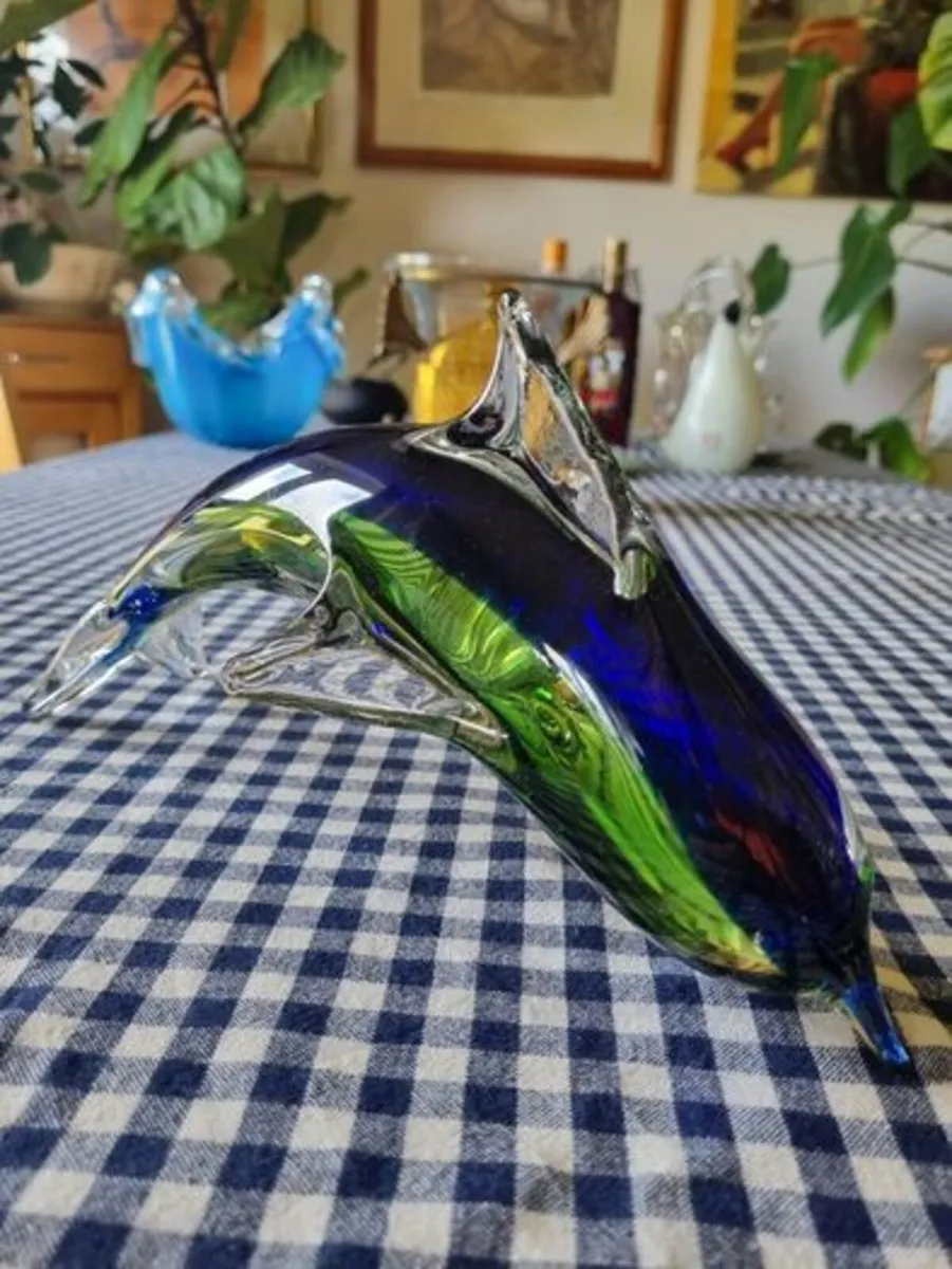 Big Murano glass dolphin - Image 3