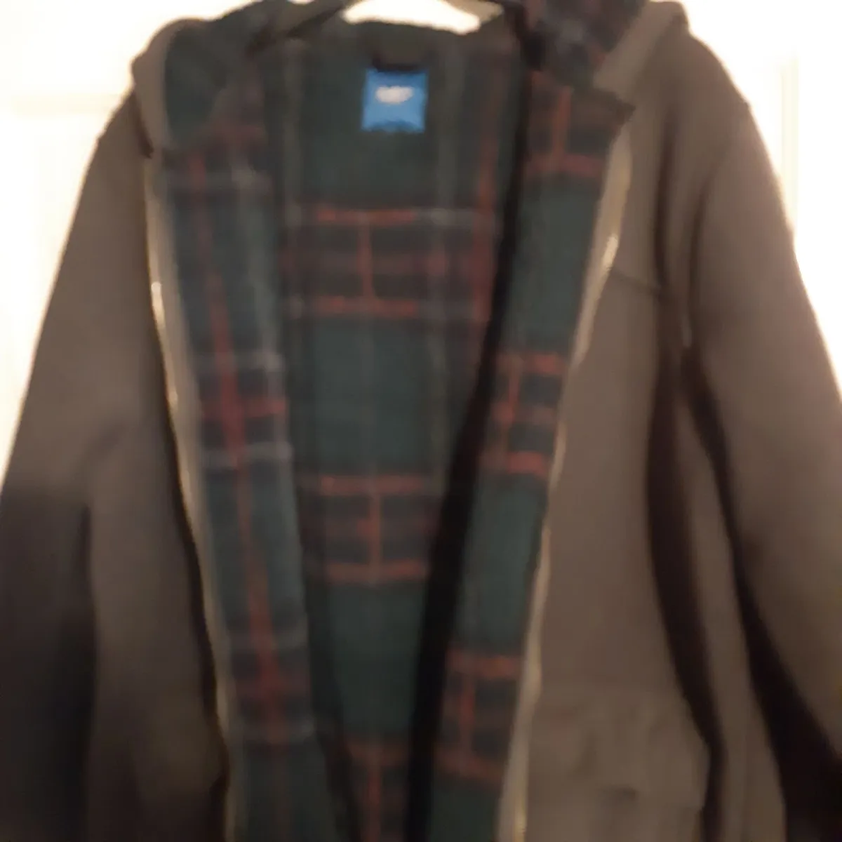 Cotton Traders Unisex Brown Fleece Jacket. - Image 1