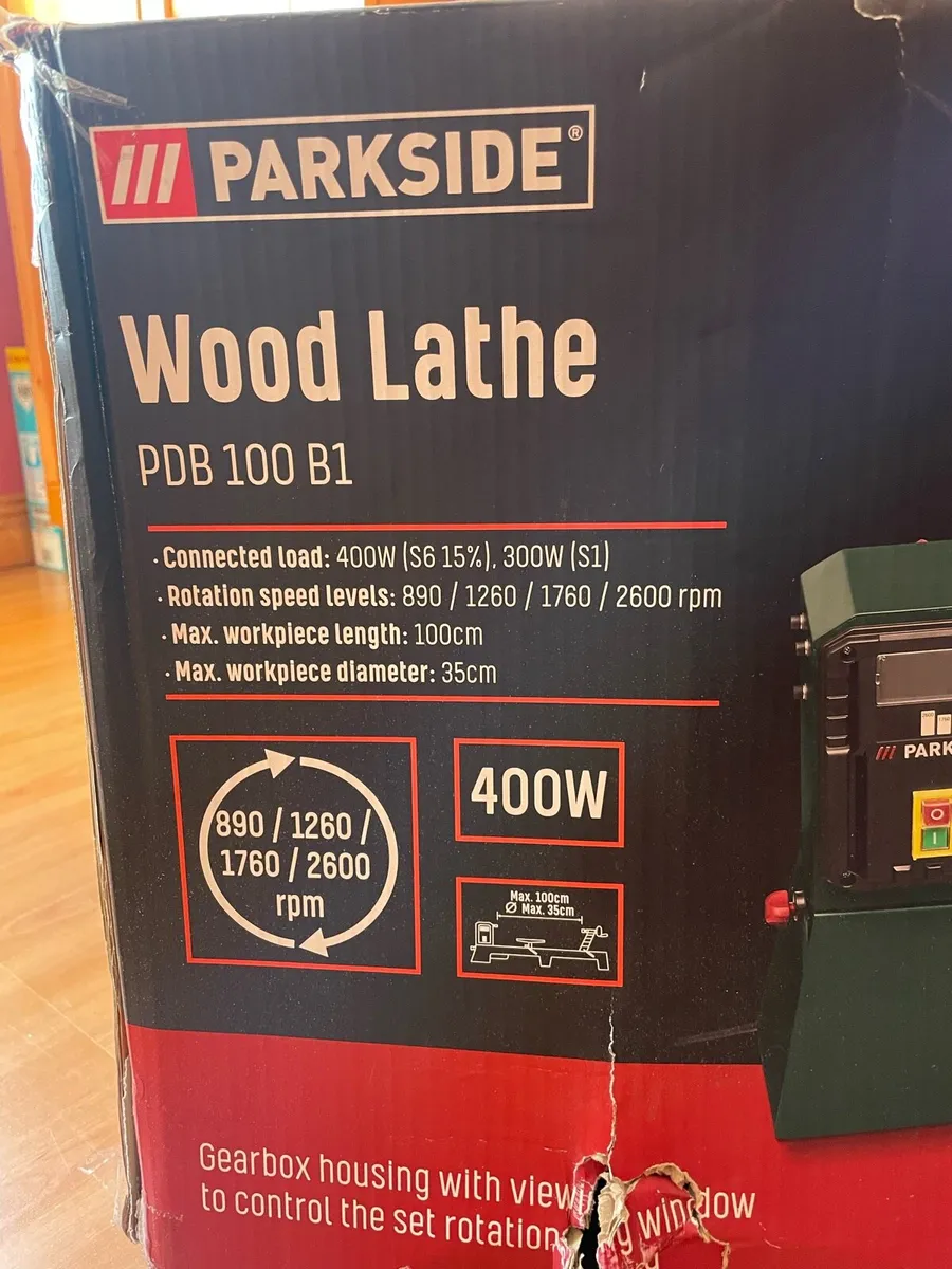 Wood turning lathe - Image 2
