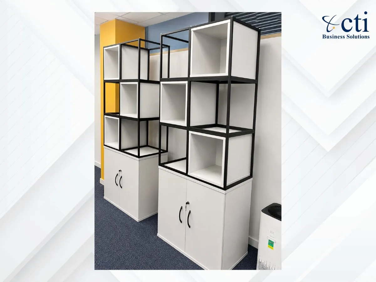 22X Office Cabinets With Display/Storage Shelving - Image 3