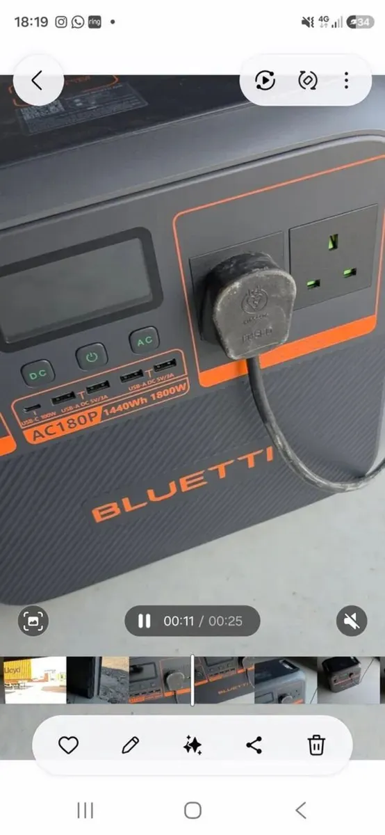 Portable Power Station Bluetti brand new - Image 3