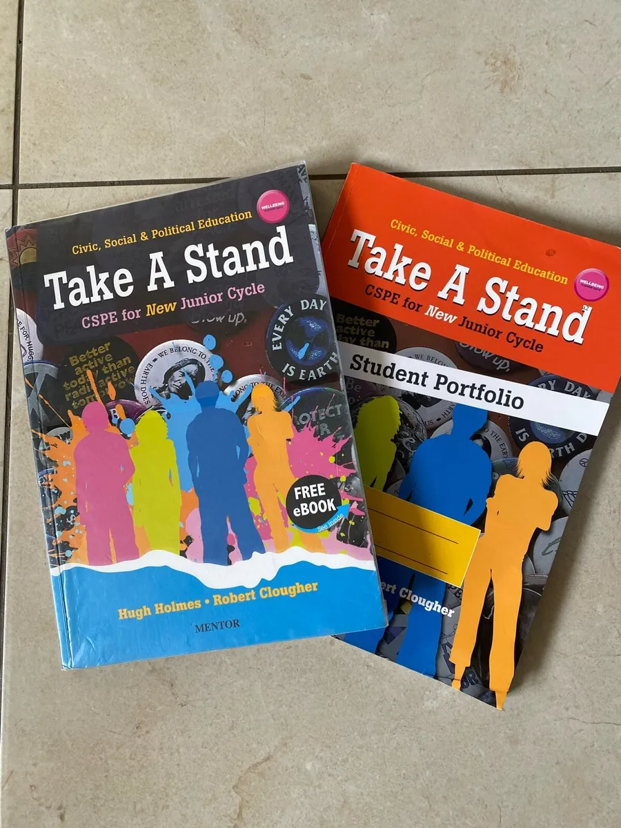 Junior Cycle CSPE Take A Stand Mentor Books - Image 1