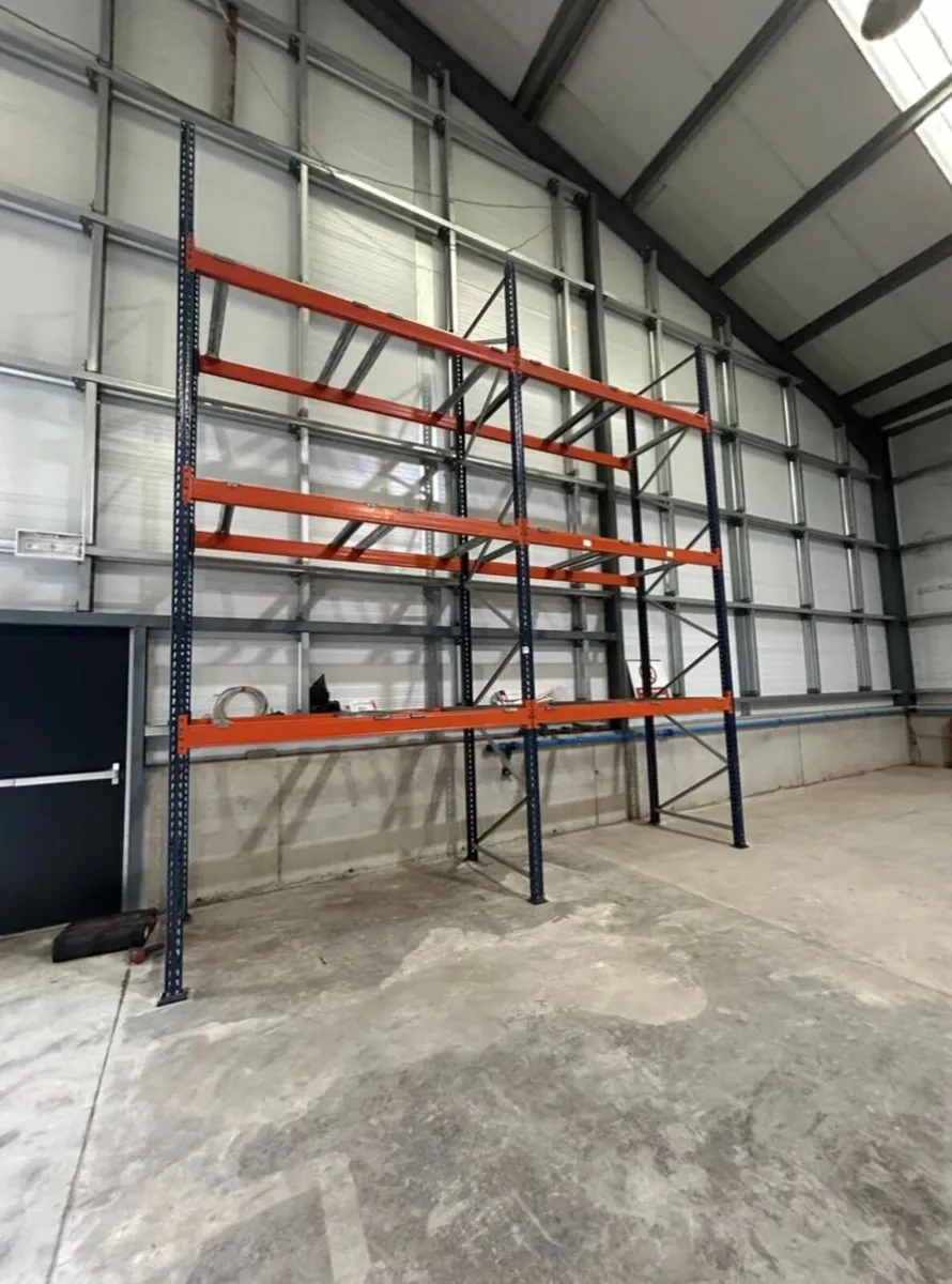 Wide range of used pallet racking in stock - Image 1