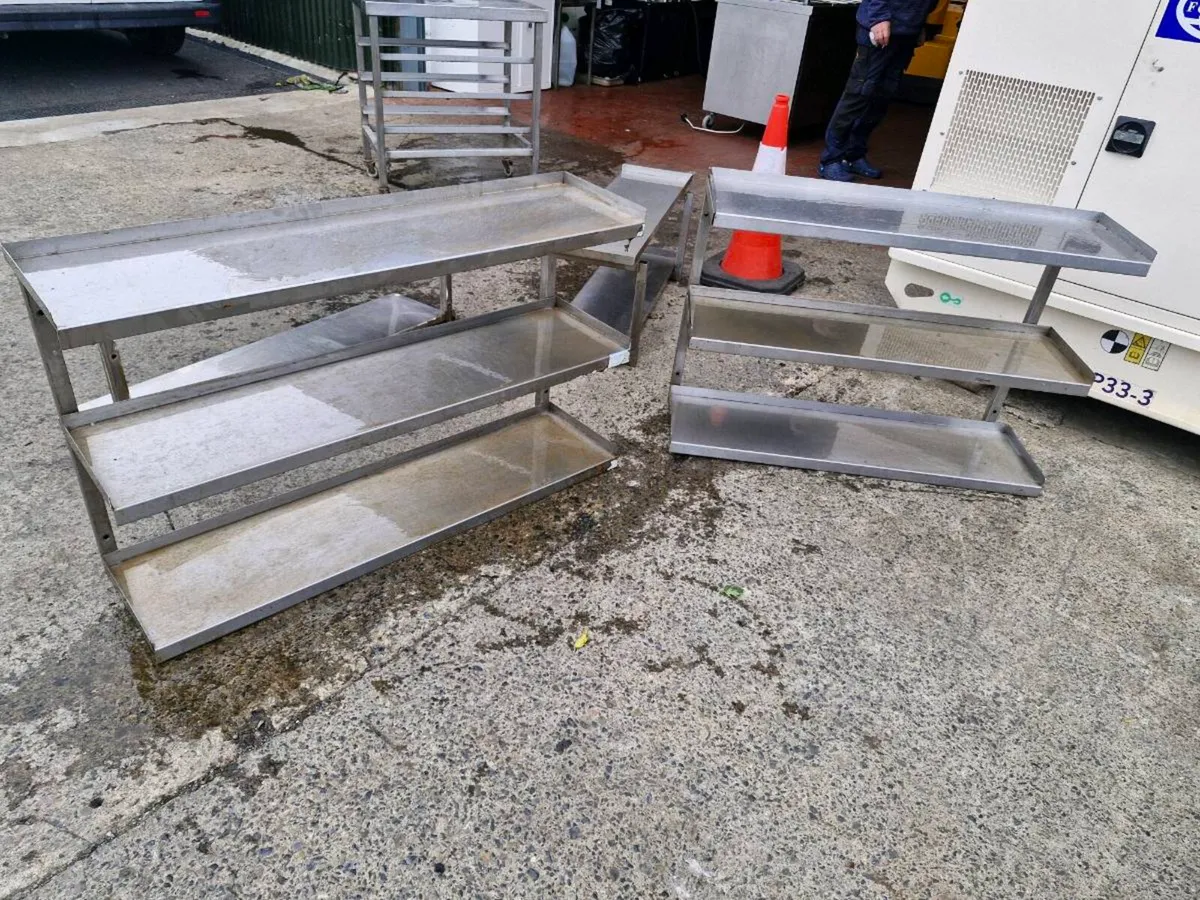 Stainless Steel Shelves - Image 1