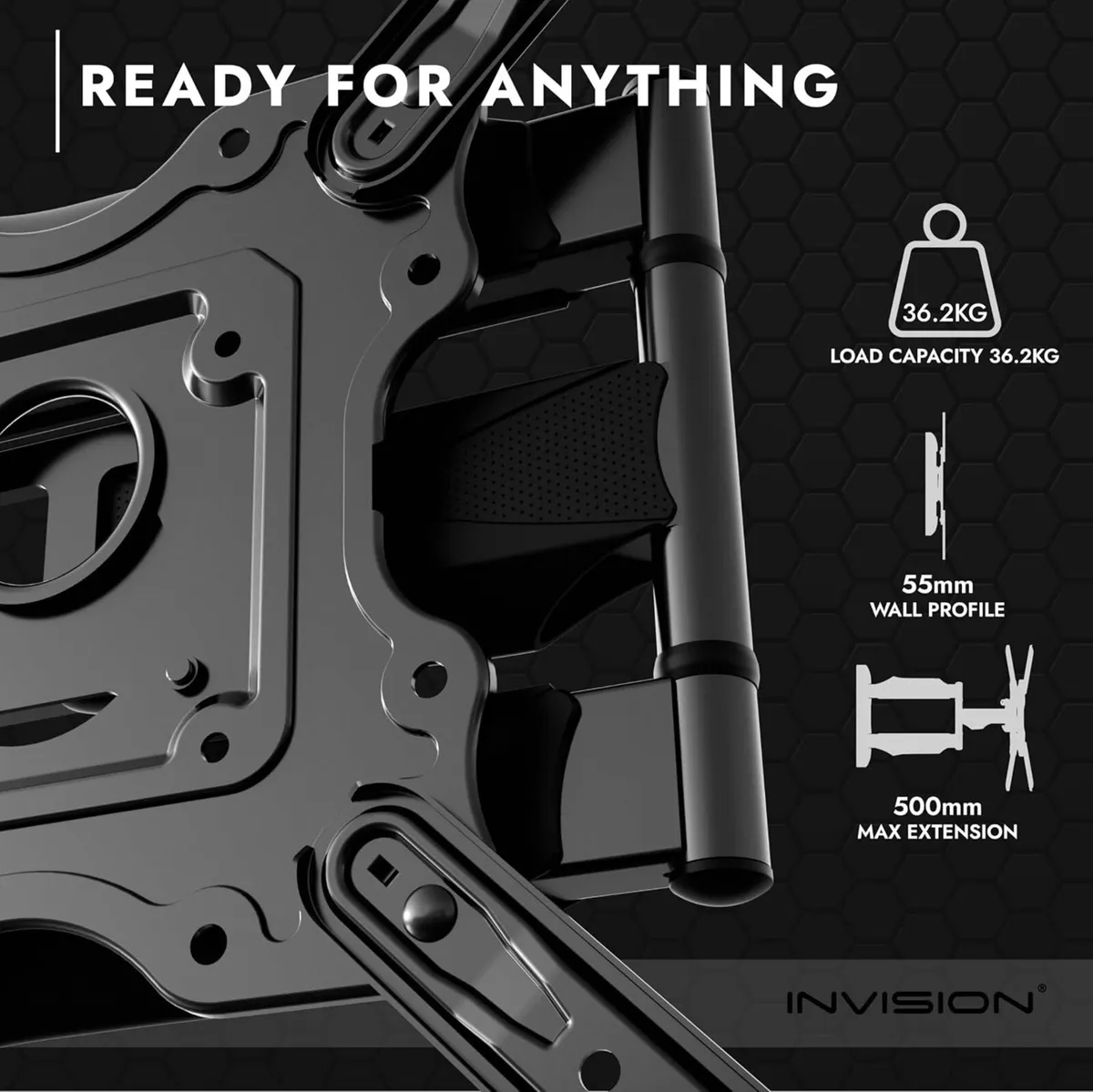 24–60 Inch Full-Motion TV Wall Mount Bracket - Image 4